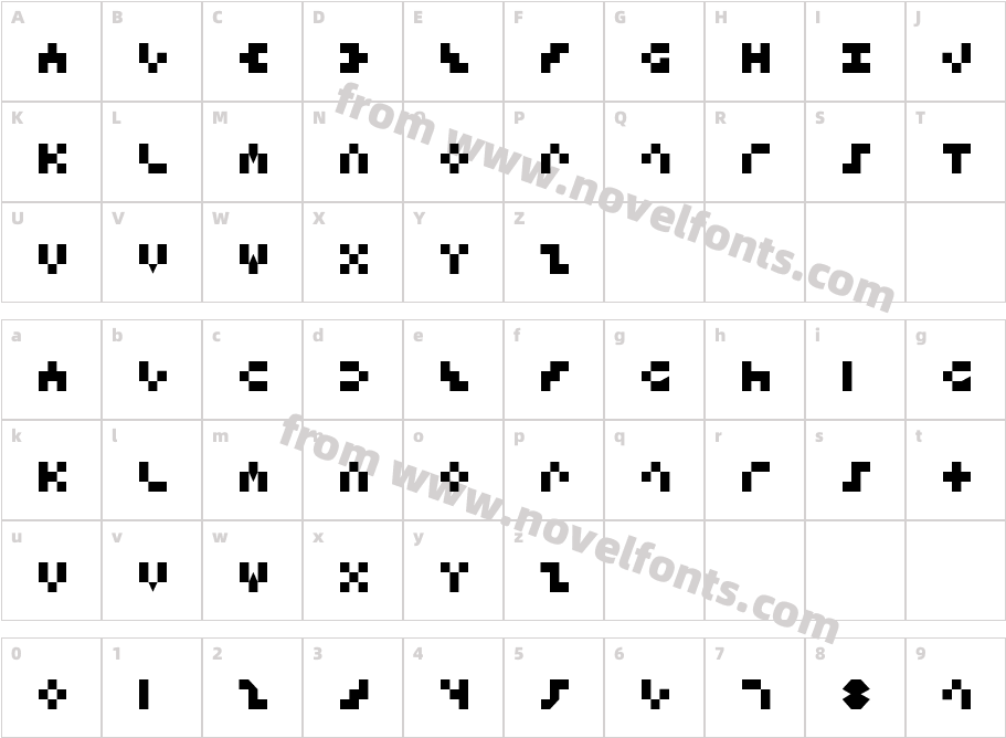 KeystoneCharacter Map