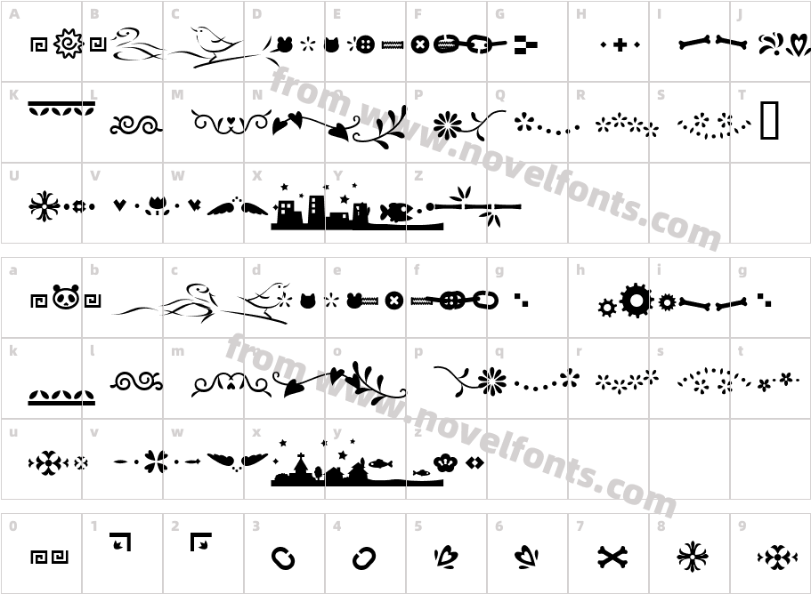 KfonCharacter Map