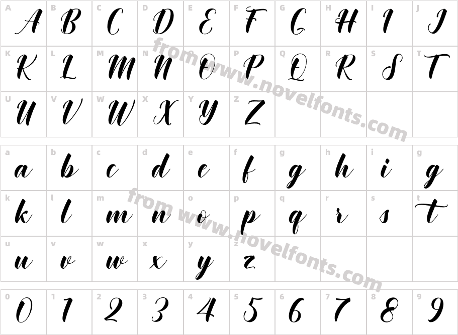 KhintaScriptCharacter Map