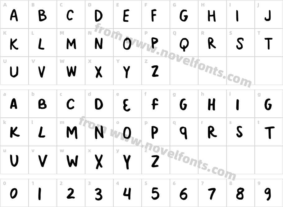 KickINGgrAVeLCharacter Map