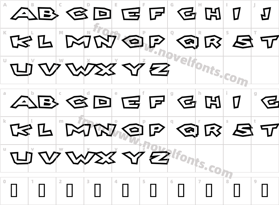 King KikapuCharacter Map