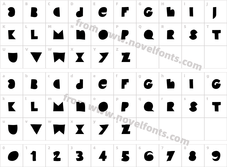 KinkyCharacter Map