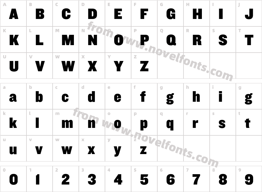 Knockout-HTF91-UltmtMiddlewtCharacter Map