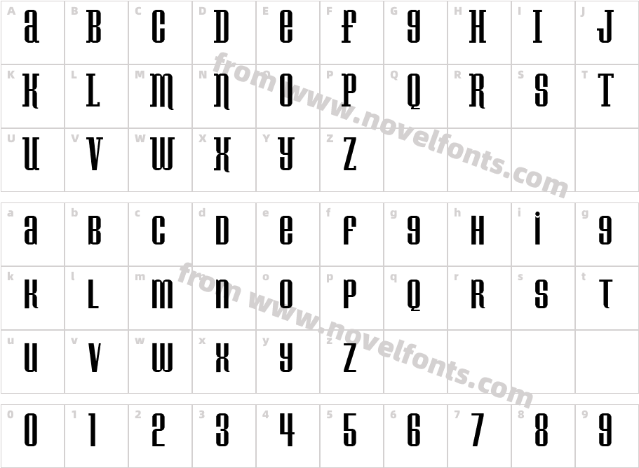 Konspiracy TheoryCharacter Map