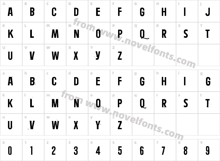 KontemporaryCharacter Map