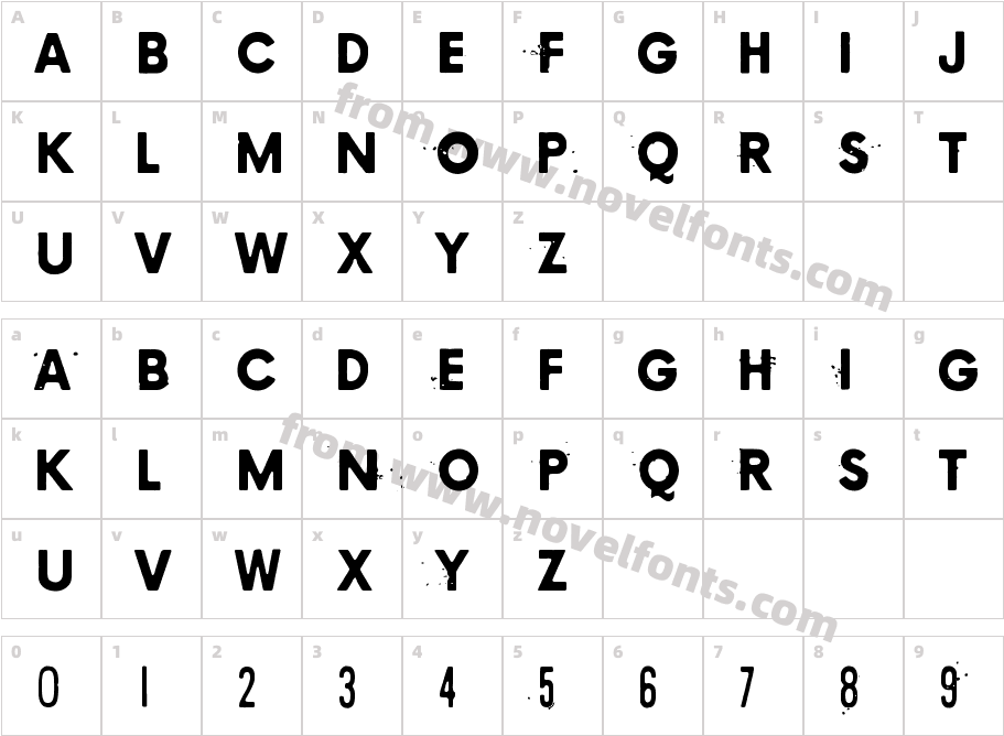 Kopio 639Character Map