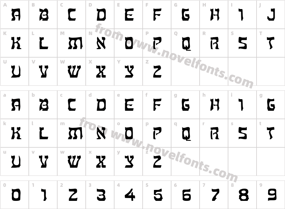 Kosher Extended NormalCharacter Map