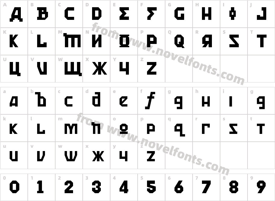 Kremlin KommisarCharacter Map