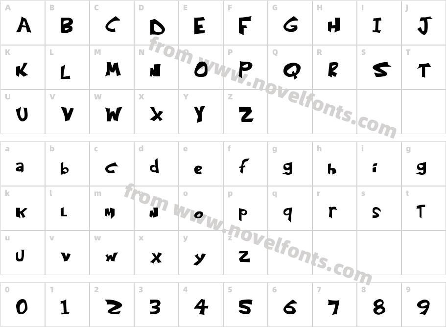 Kringle CastleCharacter Map