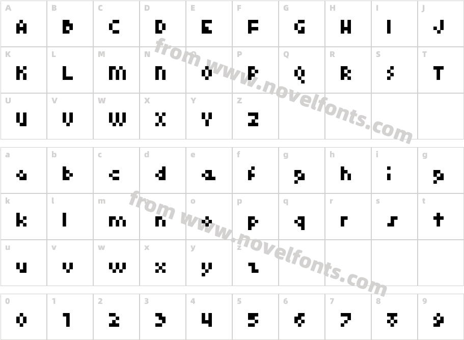 Kroeger0456Character Map