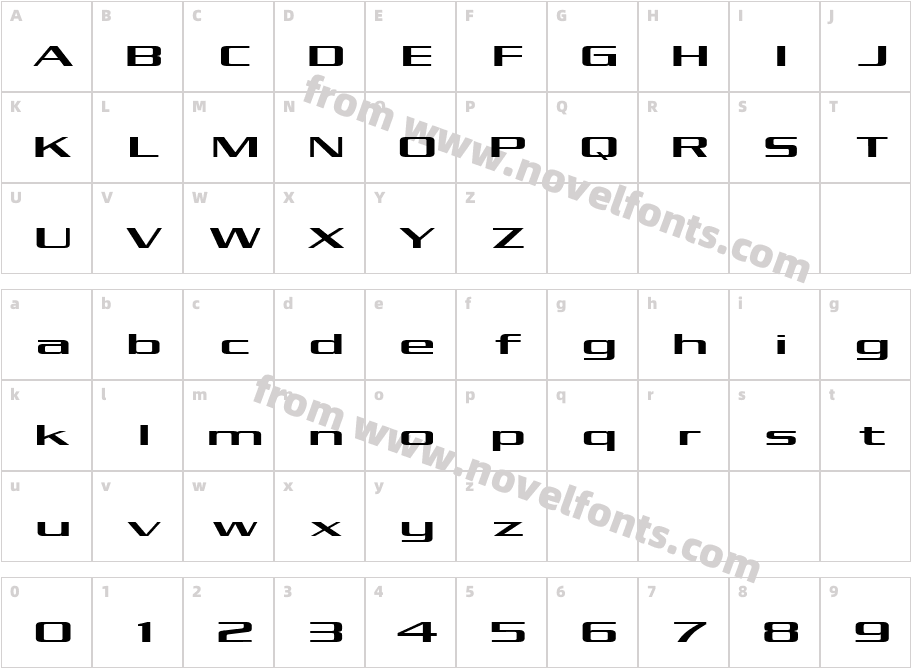 Kubra_ExtendedCharacter Map