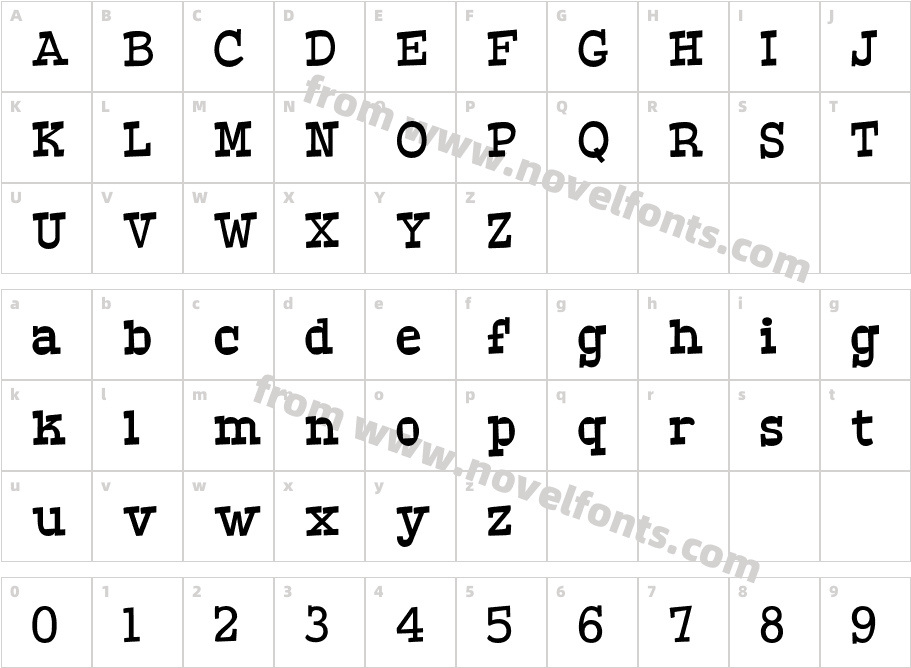 KuntryCombo3-in-1Character Map