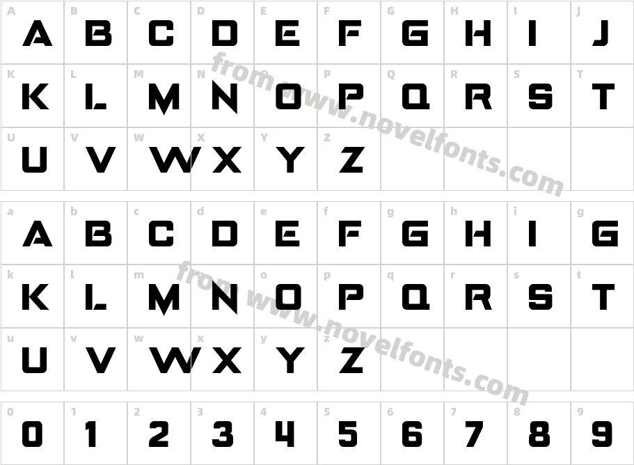 LANDEPZCharacter Map