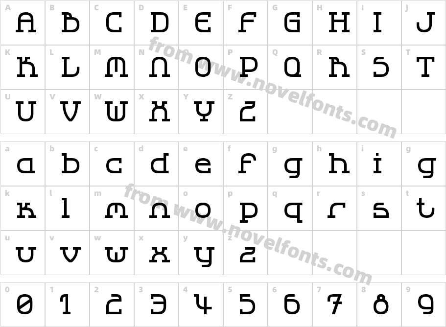 LBC Cool 2Character Map