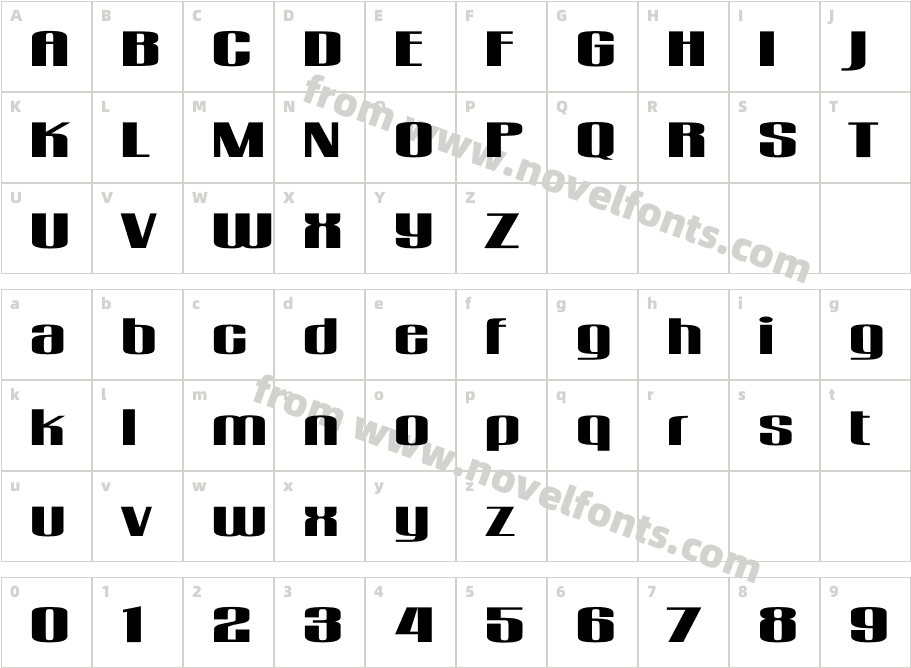 LHF ClaretianCharacter Map