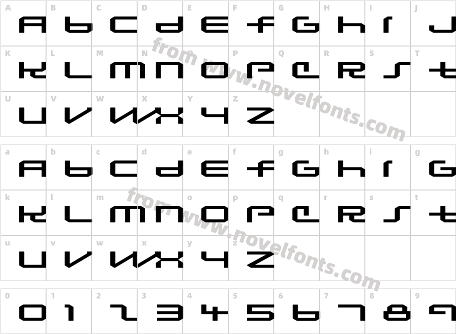 LHF ConvectaCharacter Map