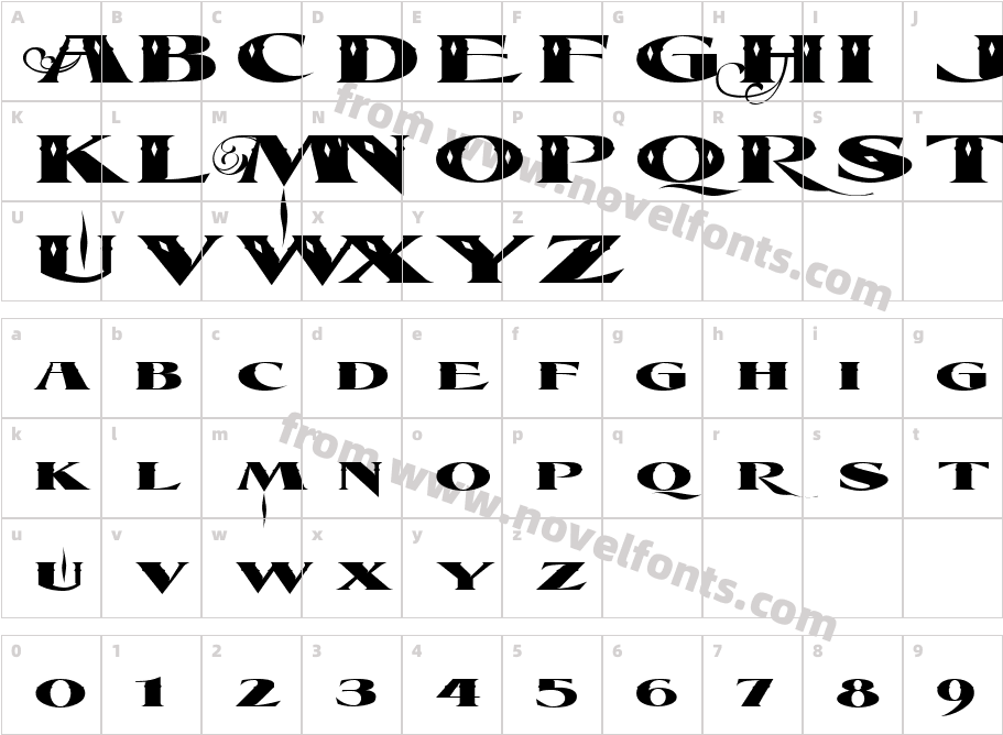 LHF EquinoxCharacter Map