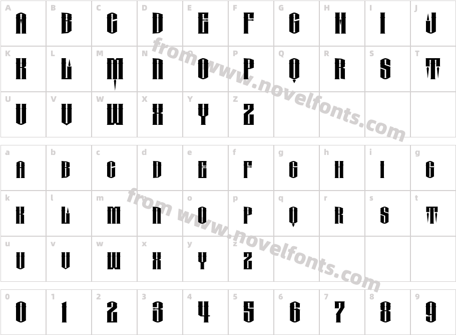 LHFConclave ROUNDCharacter Map