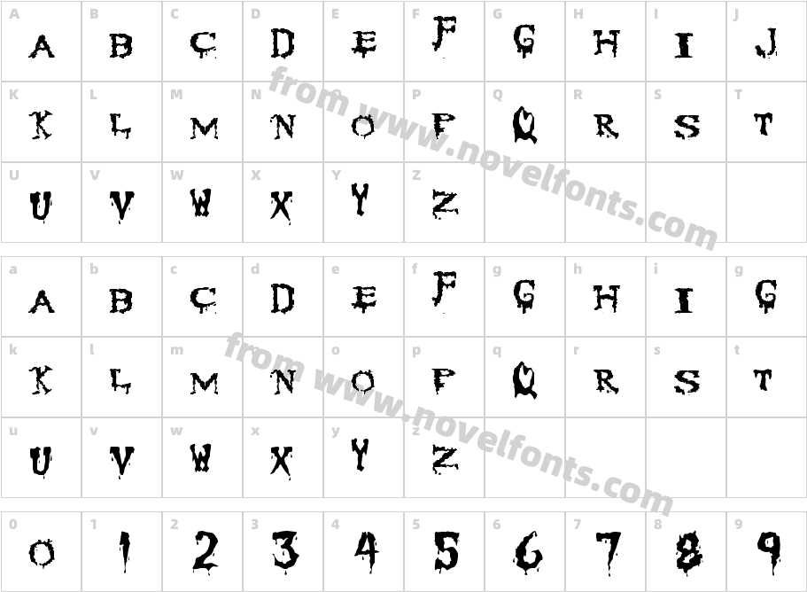 CorpseCharacter Map