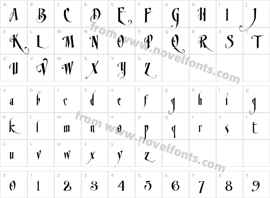 LHFMirageCharacter Map