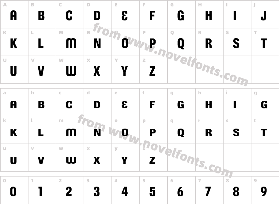 CorpuGotAltSmaCapCharacter Map