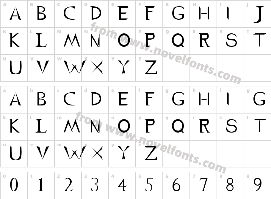 LJ Promise DarckCharacter Map