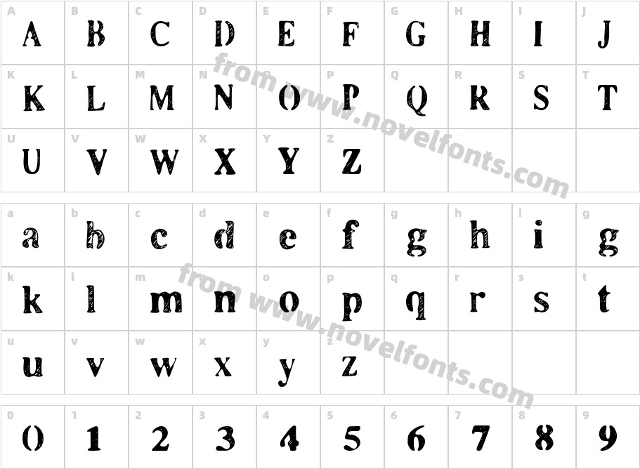 LLCooperCharacter Map