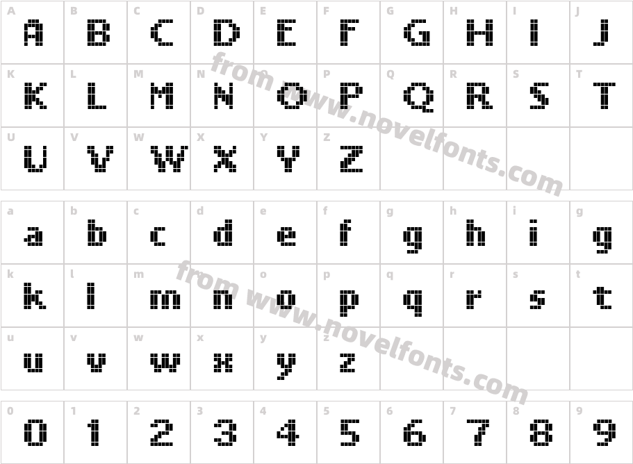 LLPixelCharacter Map