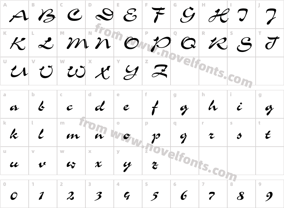 CorridaCCharacter Map