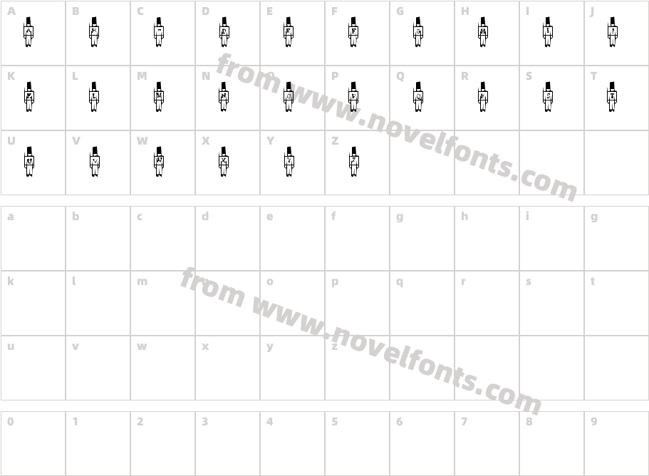 LMS Toy SoldierCharacter Map