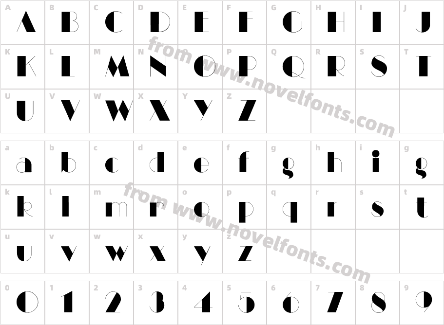 LSCManhattanCharacter Map