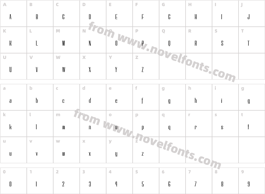 LTechniqueCharacter Map