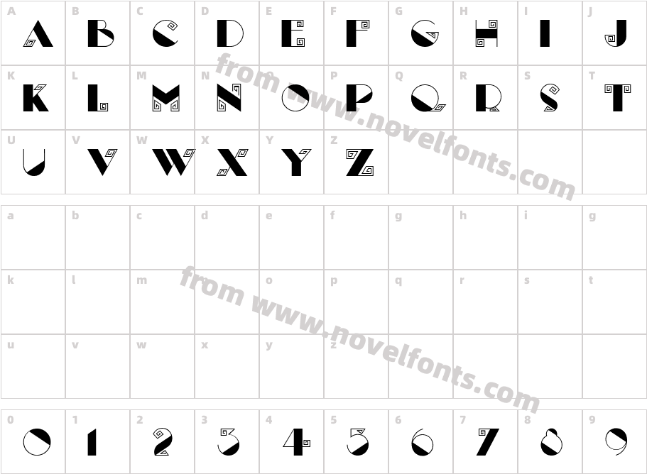 LabyrinthCharacter Map