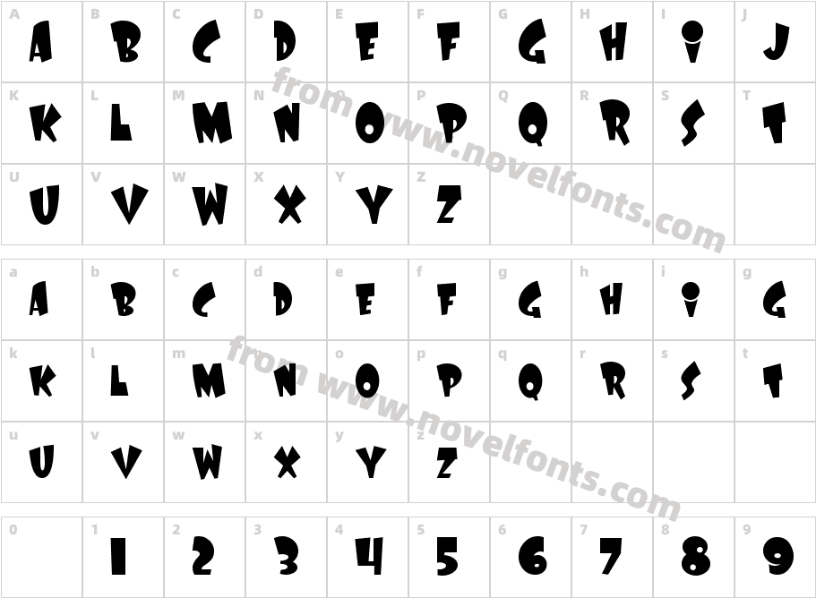 LaffRiotNFCharacter Map