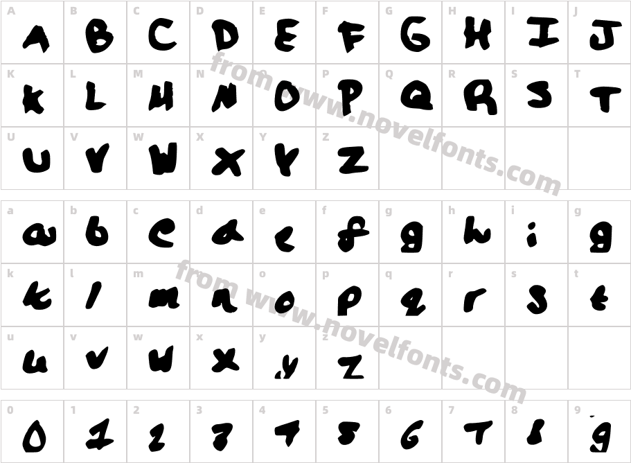 LalalandCharacter Map