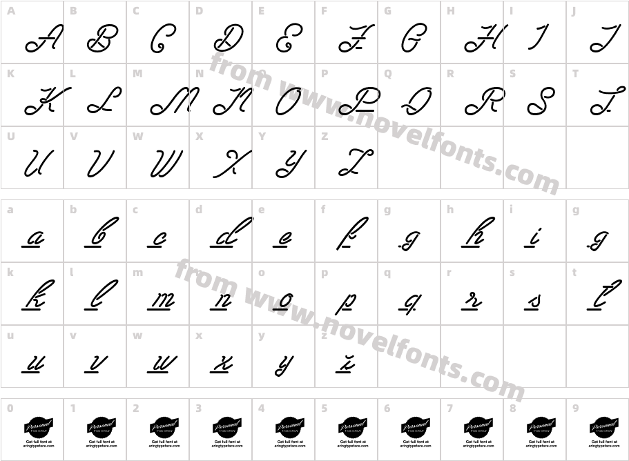 Las Enter Personal Use OnlyCharacter Map