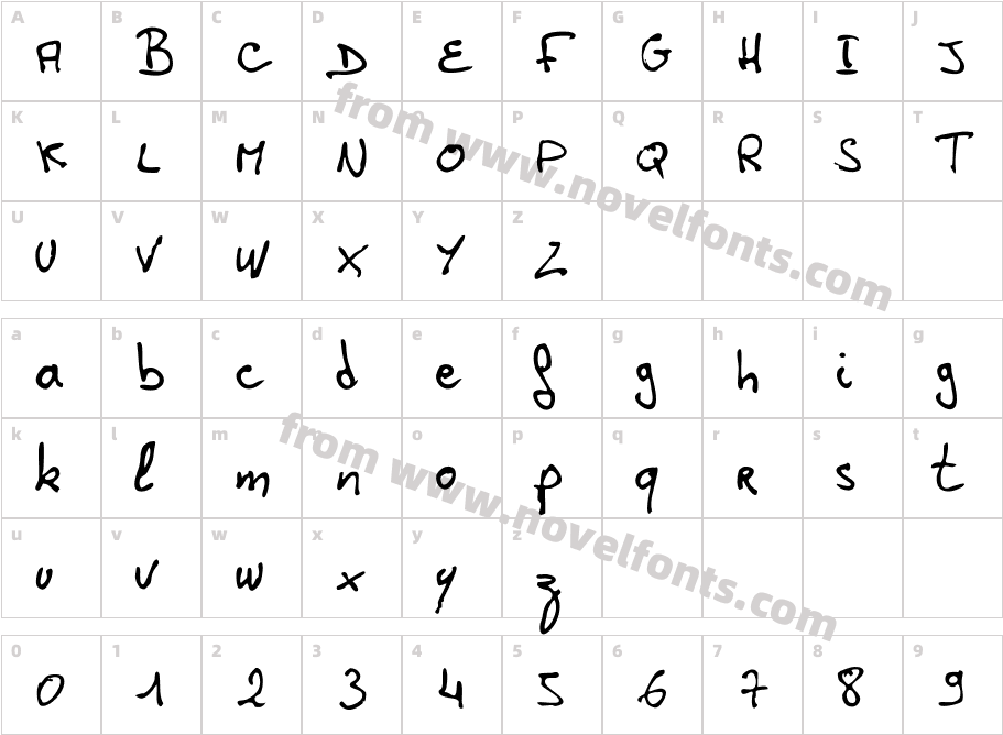 Laurent HWCharacter Map