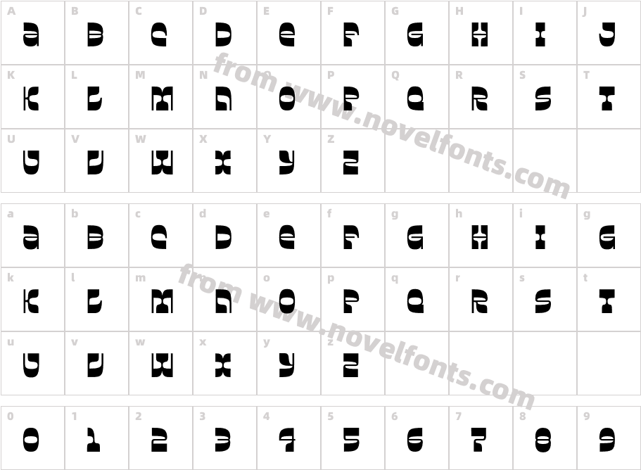 Laydeez-NiteCharacter Map