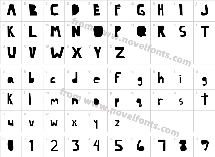 LazyCharacter Map