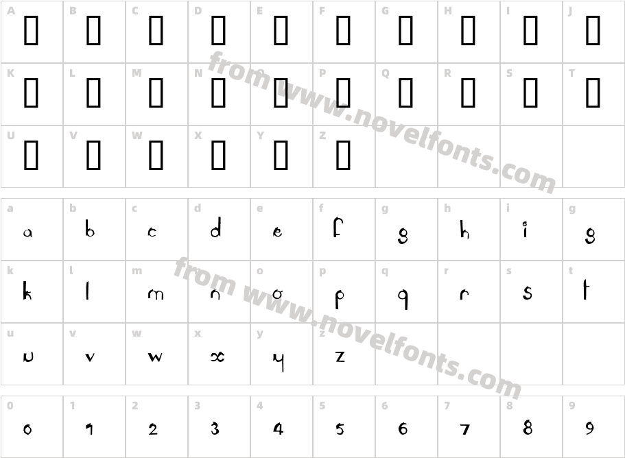 LeAntoineCharacter Map