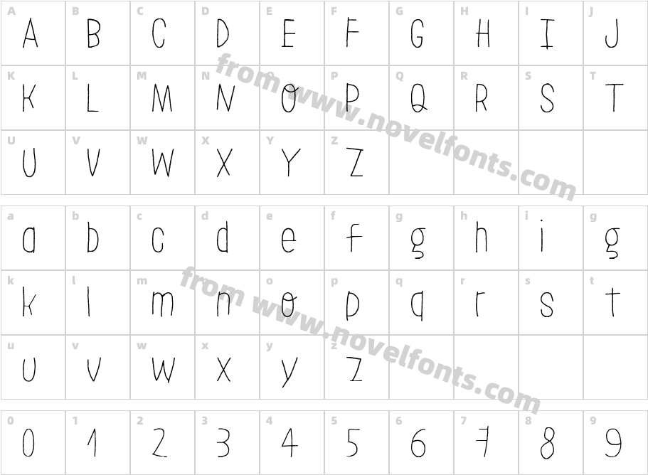 LeOsler Rough LightCharacter Map