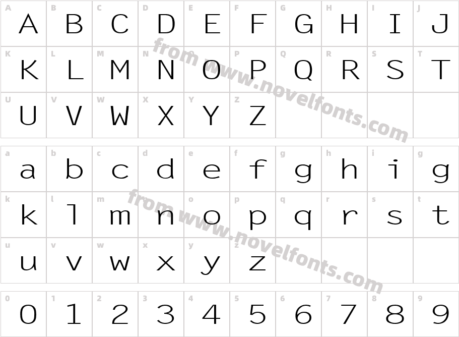 Lechter Extended NormalCharacter Map