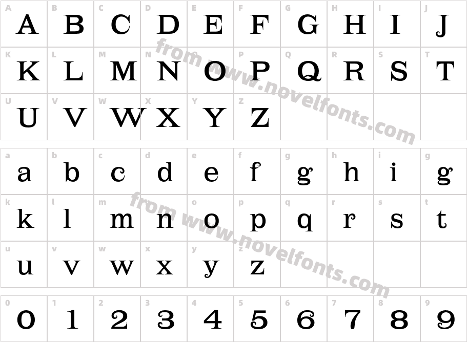 LehmannCCharacter Map