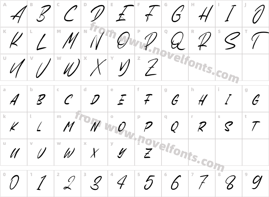 LemburgCharacter Map