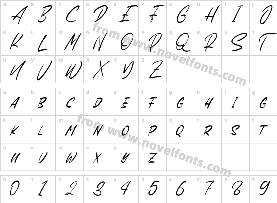 LemburgCharacter Map