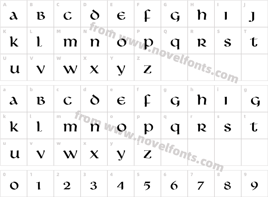 Leo Wide NormalCharacter Map