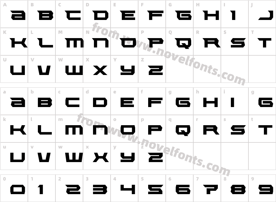 Lethal Force RegularCharacter Map