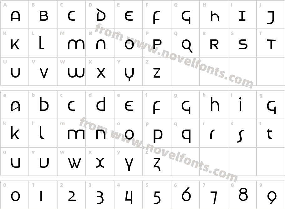 Letunical NormalCharacter Map