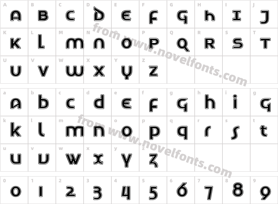 LetunicalInlineCharacter Map