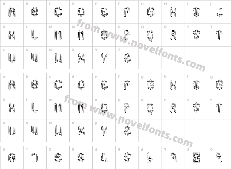 Level 01Character Map